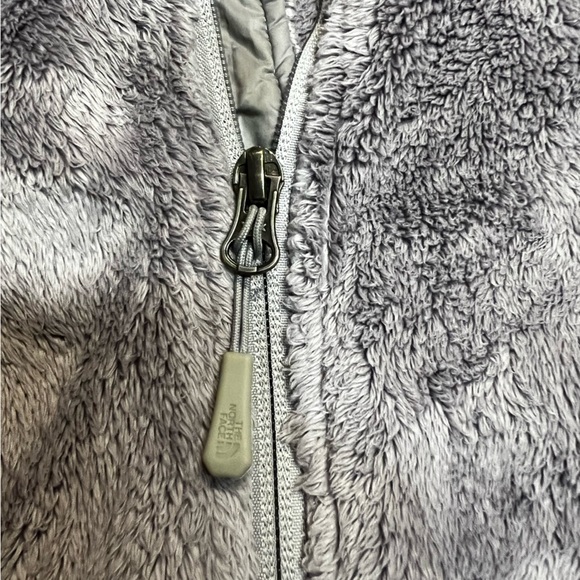 Women’s Fuzzy The North Face full zip jacket size Medium - Picture 4 of 10